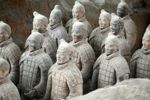 Terracotta Warriors in Xian, China