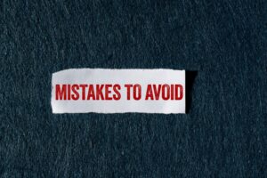 common mistakes to avoid common mistakes to avoid