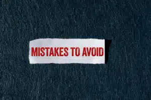 common mistakes to avoid common mistakes to avoid