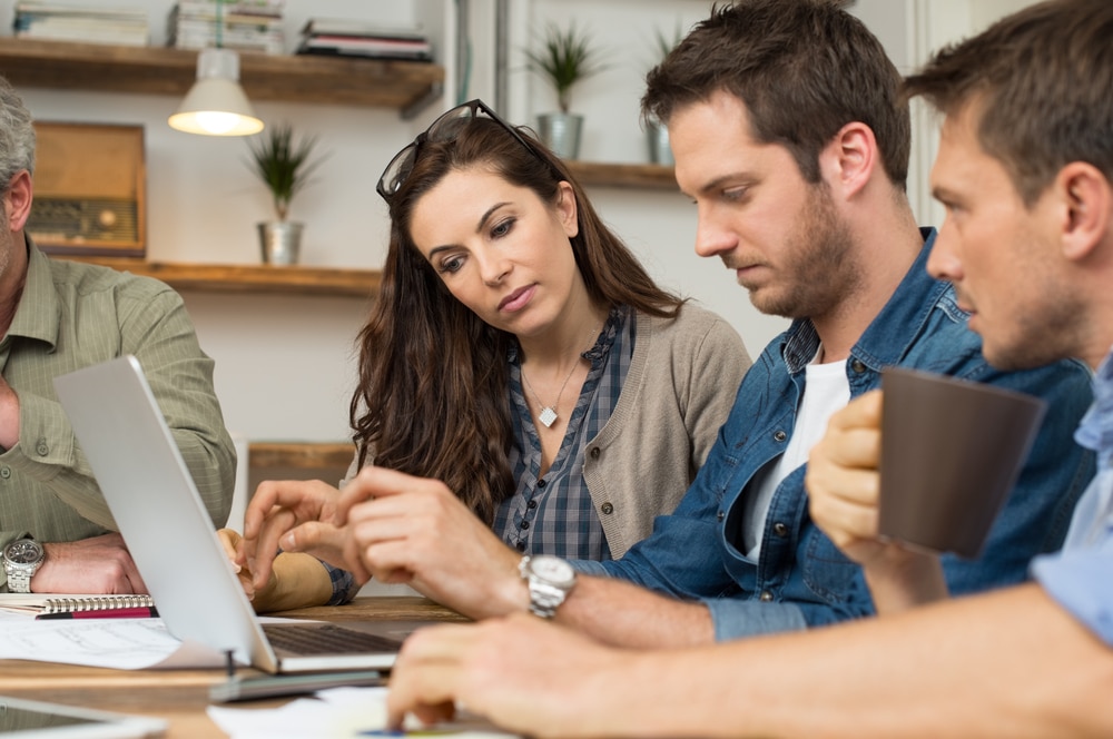 Colleagues checking the work done Understanding the Buyer’s Journey